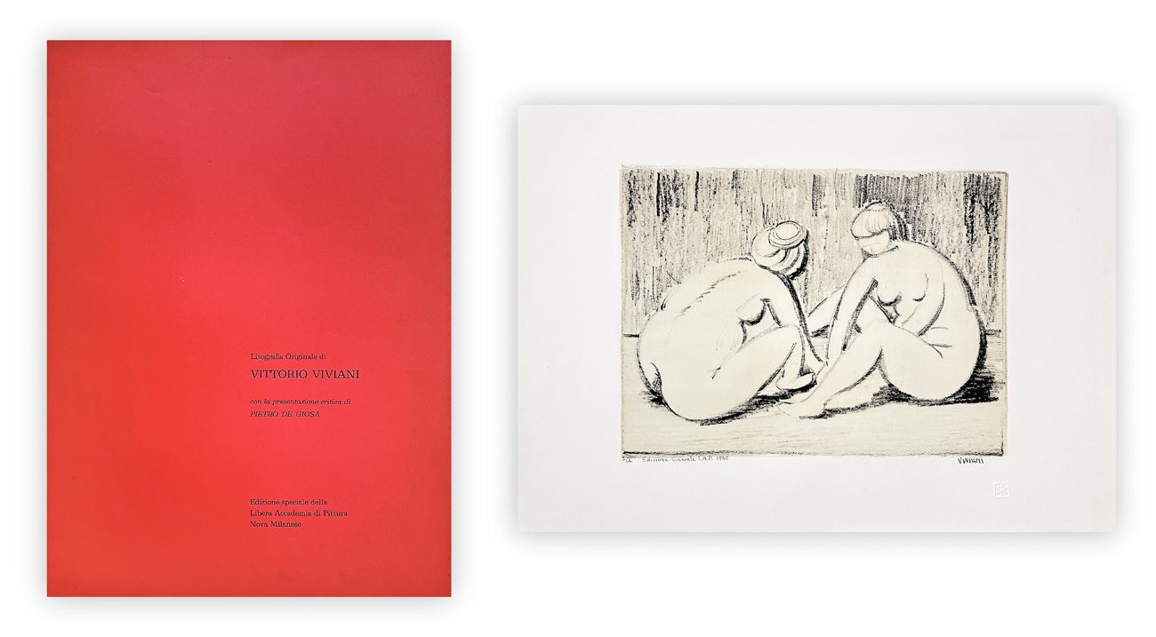 VITTORIO VIVIANI (1909-1998) - Senza Titolo, 1985
