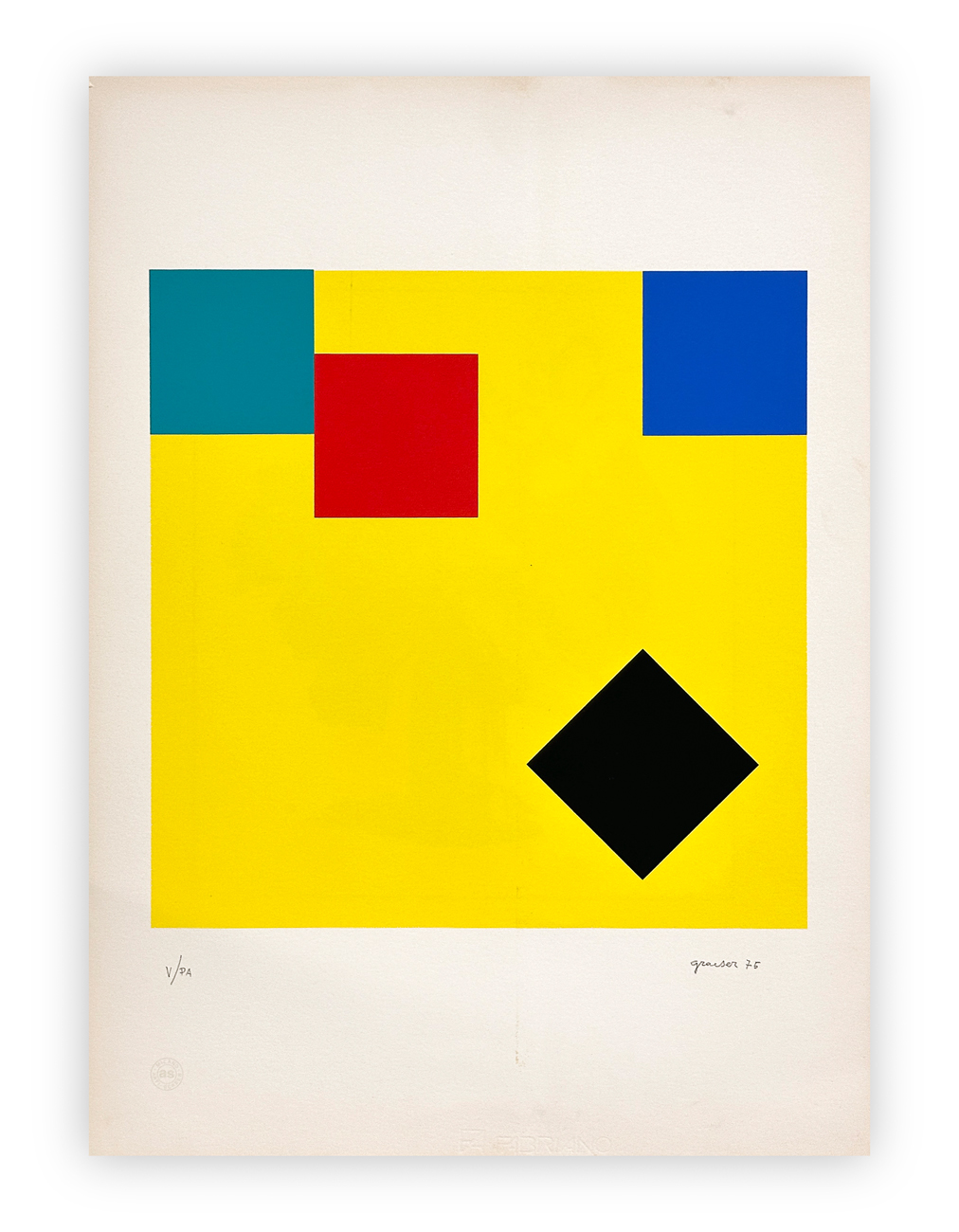 CAMILLE GRAESER (1892-1980) - International mappe, 1975
