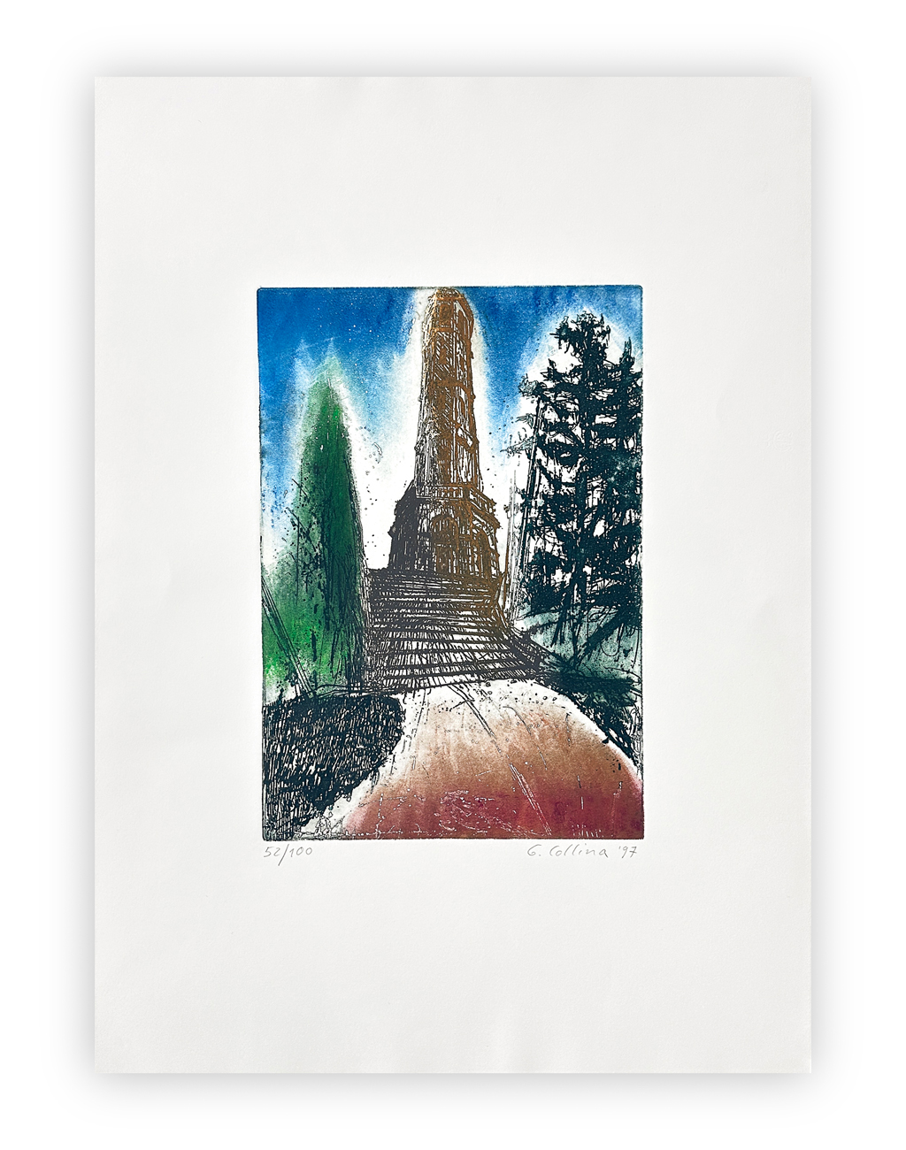 GIULIANO COLLINA (1938) - Il Faro Voltiano, 1997