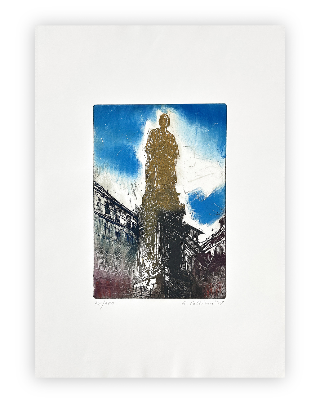 GIULIANO COLLINA (1938) - Il Monumento di Alessandro Volta, 1997