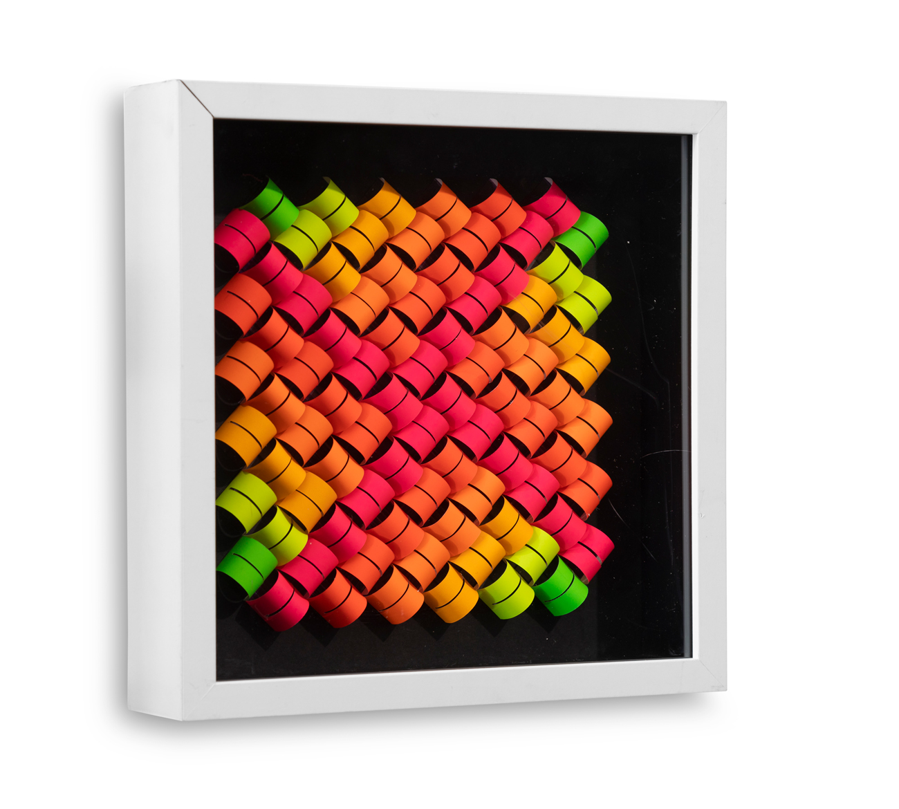 DARIO ZAFFARONI (1943) - Polidinamiche fluorescenti, 2022