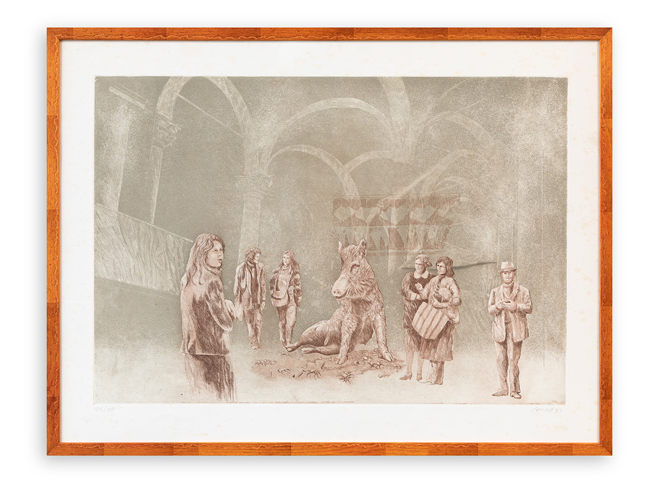 ROBERT CARROLL (1934-2016) - Senza Titolo, 1981