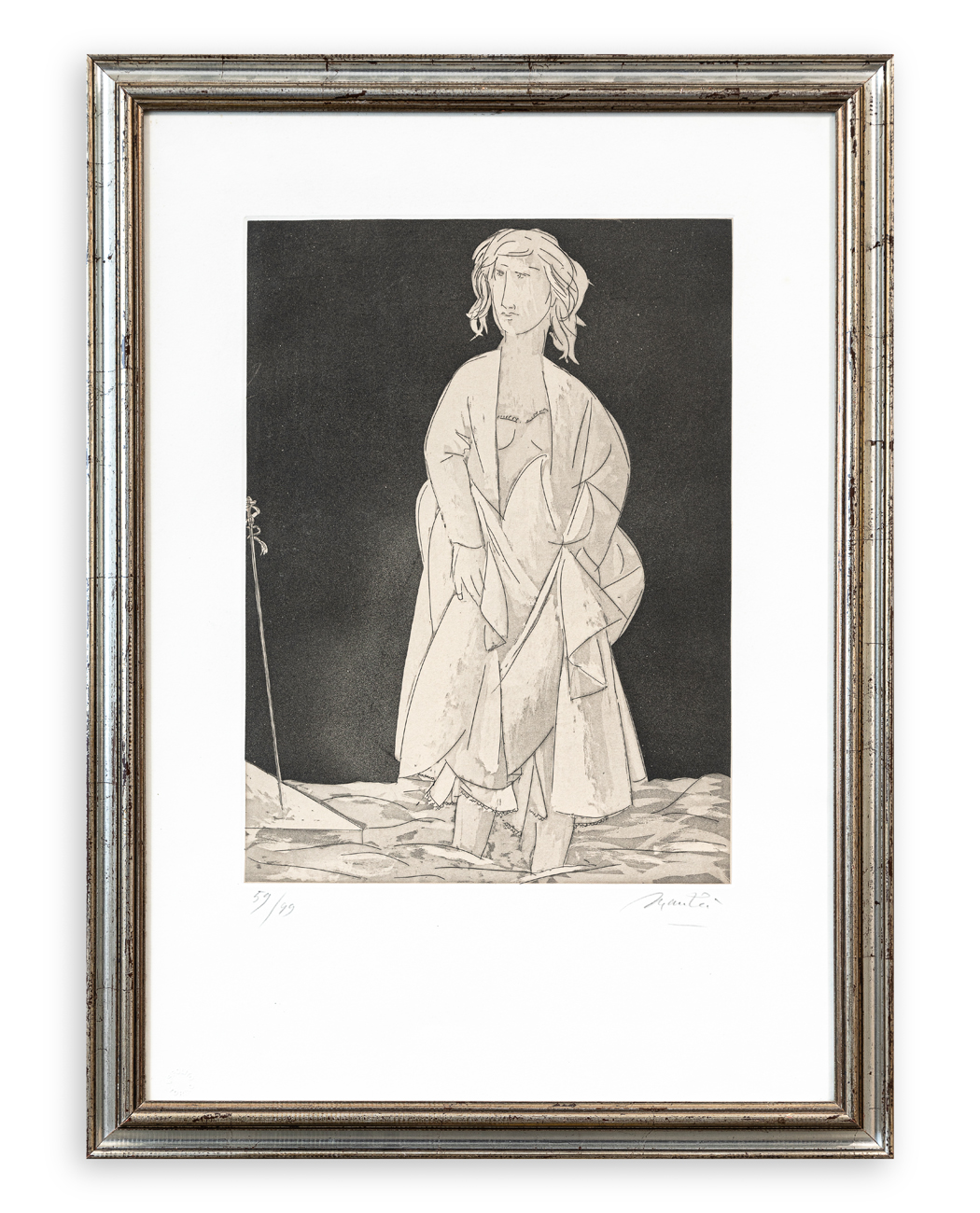 GIACOMO MANZÙ (1908-1991) - Senza Titolo