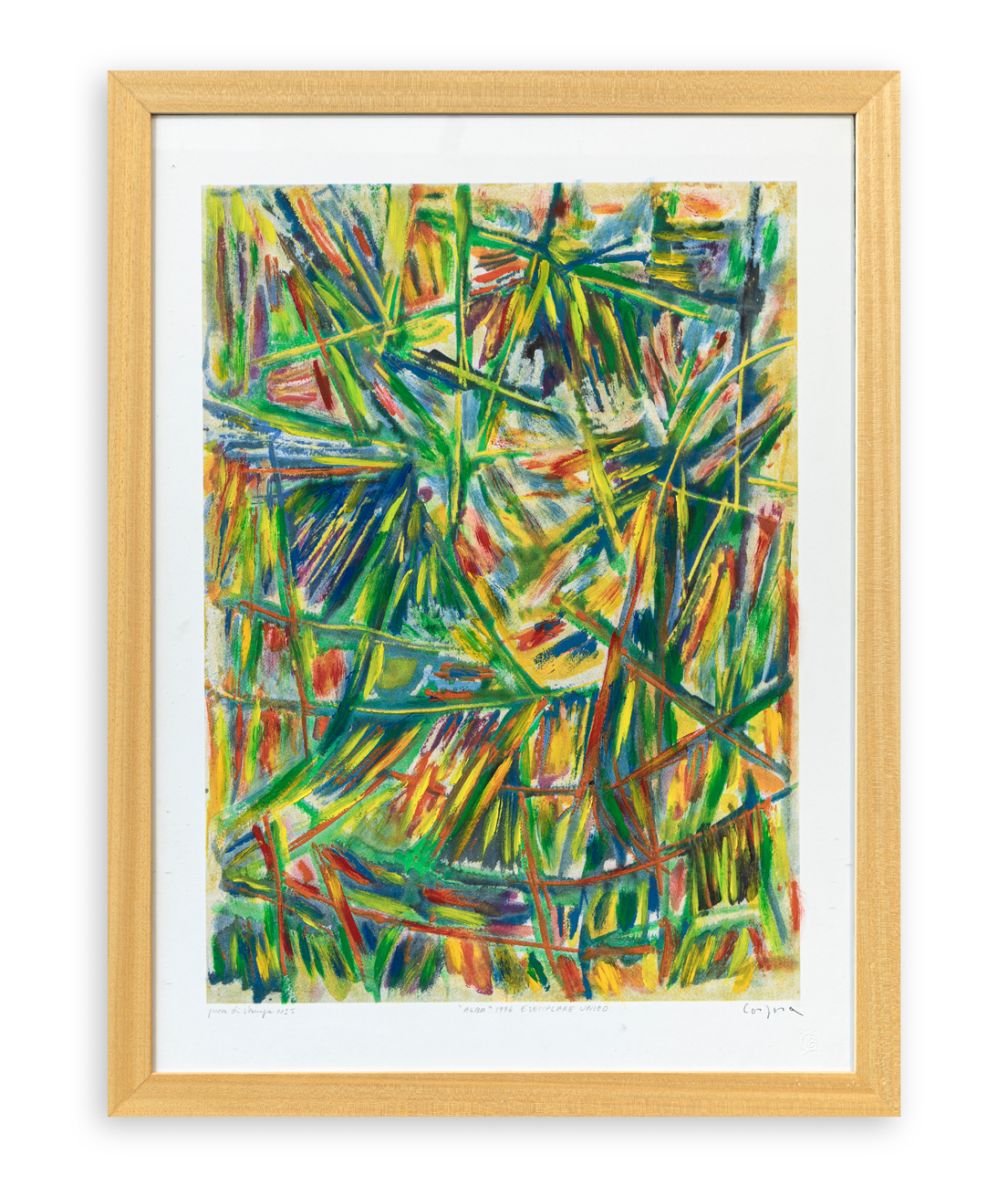 ANTONIO CORPORA (1909-2004) - Alba, 1996