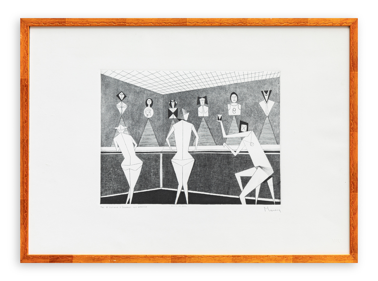 MOUSSA AZIZ - Gente al bar