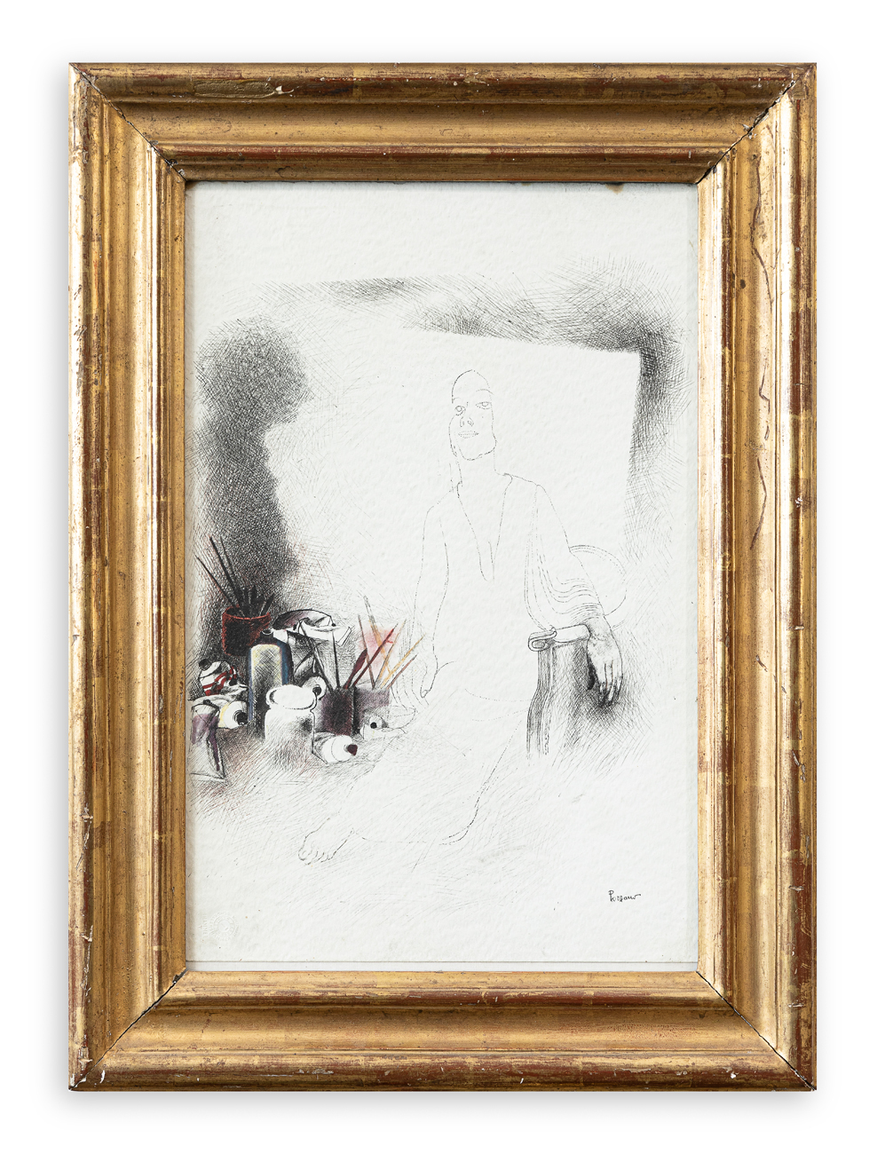 GIACOMO PORZANO (1925-2006) - Senza Titolo