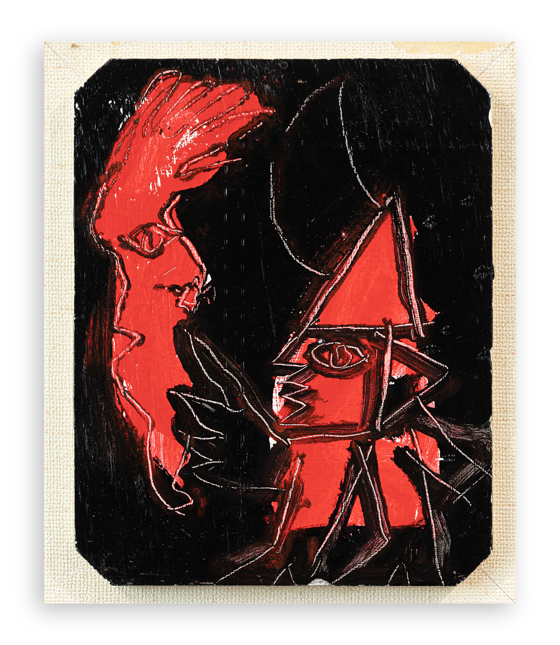 GIANPAOLO BERTO (1940) - Omaggio a Licini, 2009