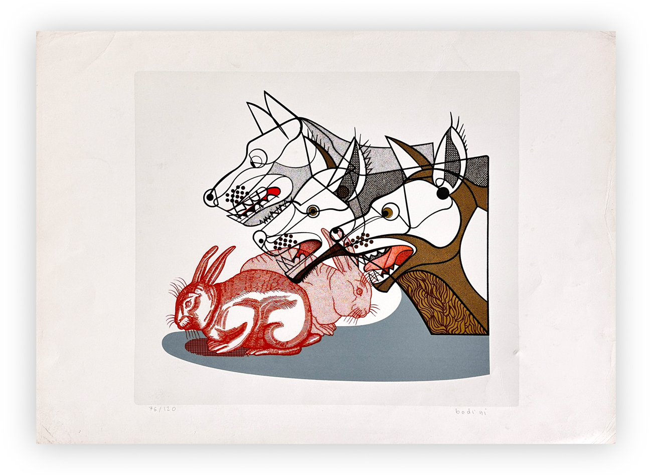 FLORIANO BODINI (1933-2005) - Senza Titolo