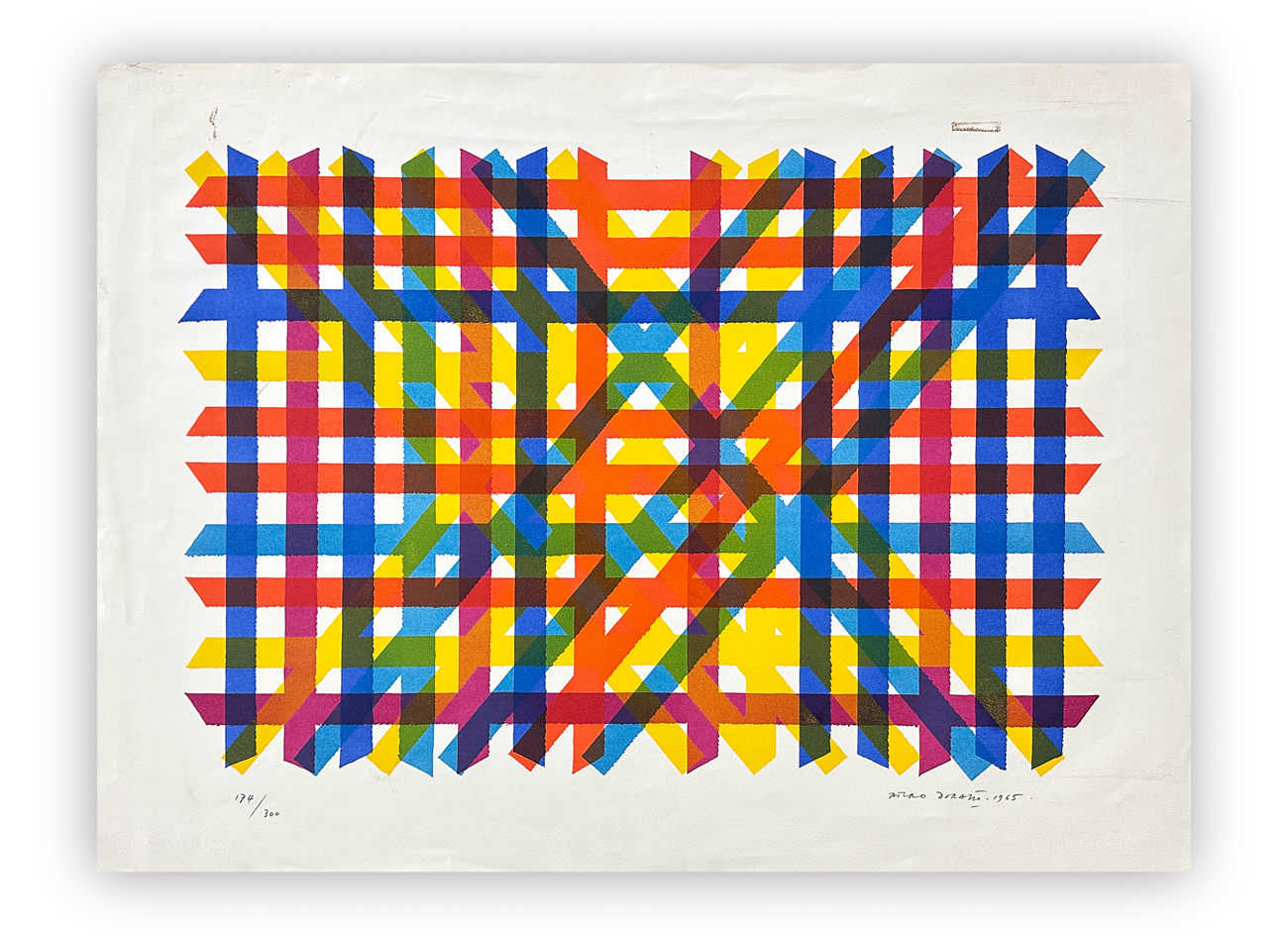 PIERO DORAZIO (1927-2005) - Senza Titolo, 1965