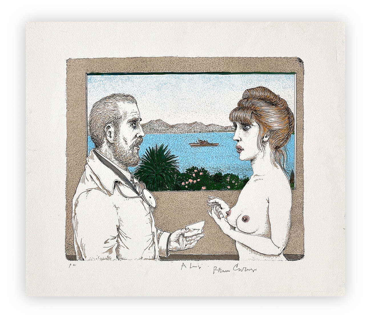 BRUNO CARUSO (1927-2018) - Senza Titolo