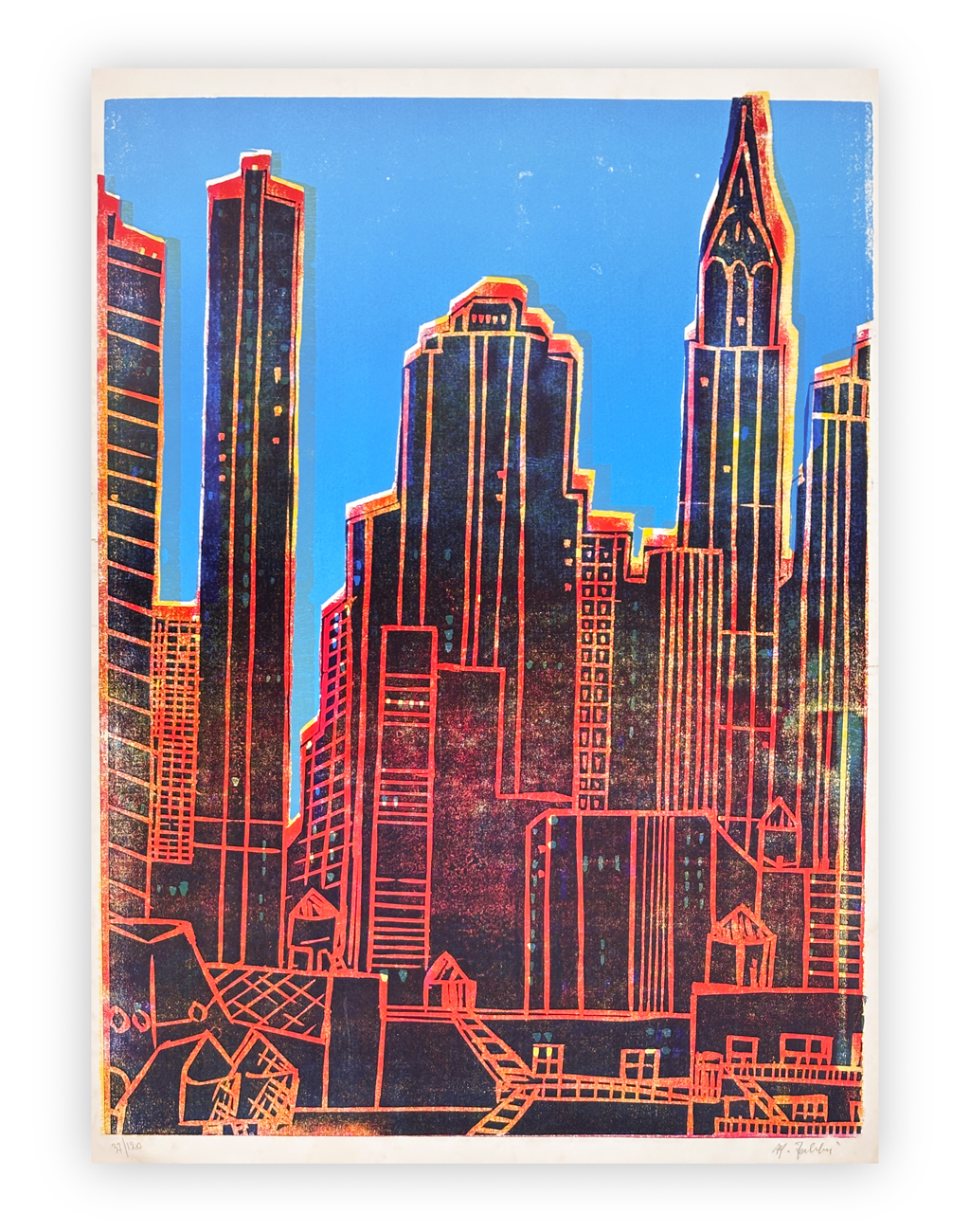 ALFREDO FABBRI (1926-2010) - Senza Titolo