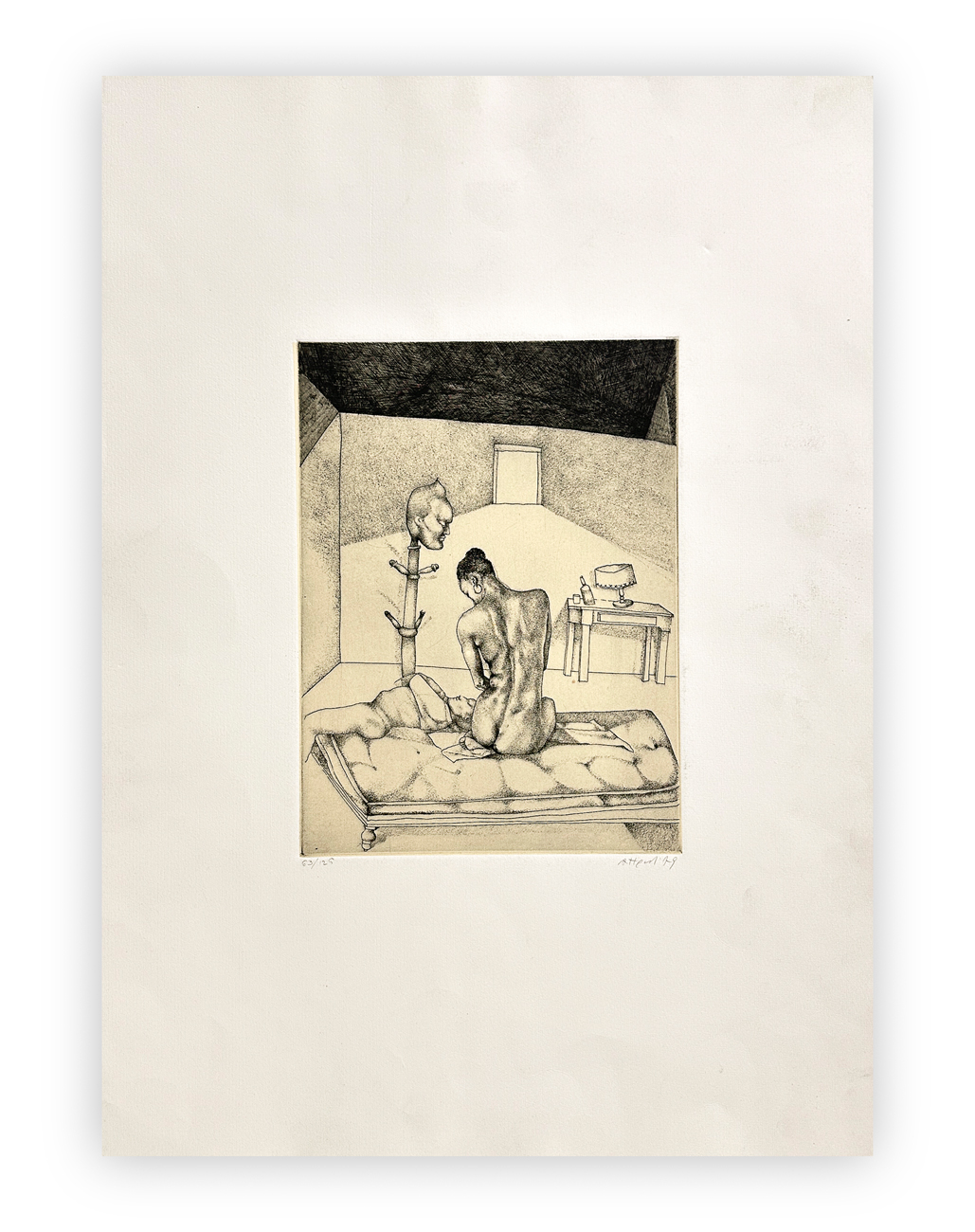 UGO ATTARDI (1923-2006) - Senza Titolo, 1979