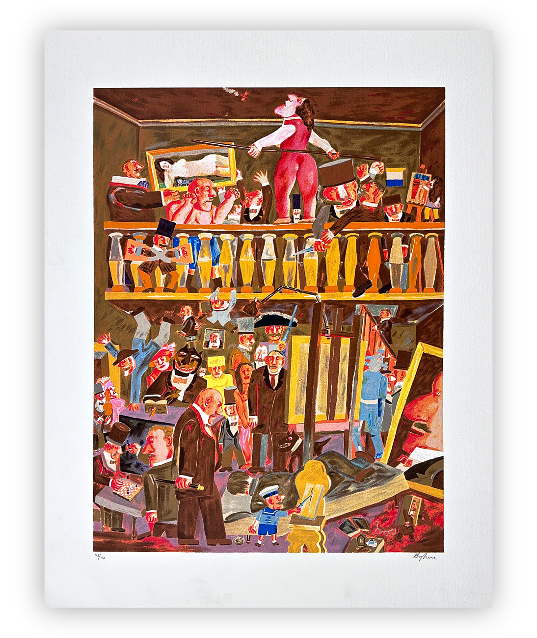 FRANZ BORGHESE (1941-2005) - Senza Titolo