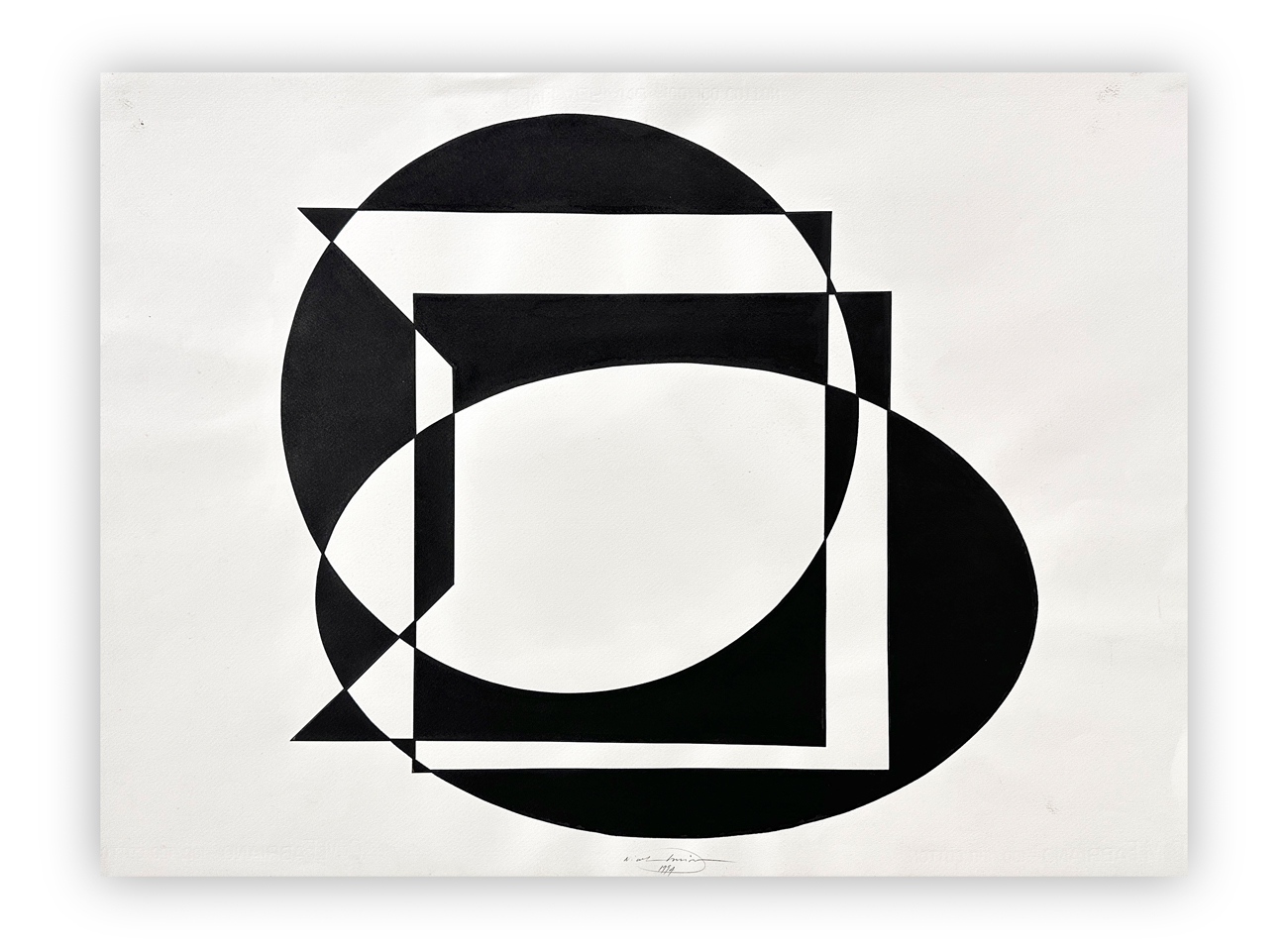 NICOLA CARRINO (1932-2018) - Costruttivo, 1994