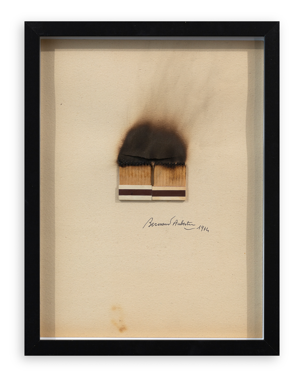 BERNARD AUBERTIN (1934-2015) - Dessin de feu, 1974