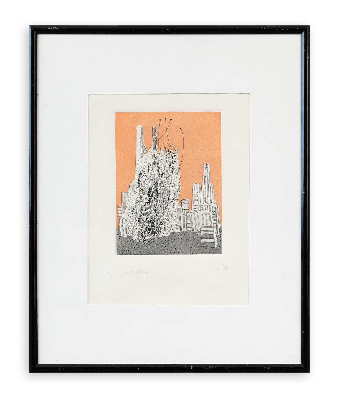 FAUSTO MELOTTI (1901-1986) - FM 9, 1978