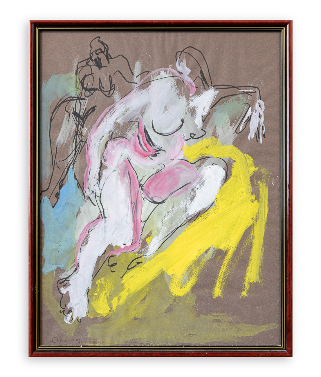 BERNARD DAMIANO (1926-2000)  - Senza Titolo, 1991