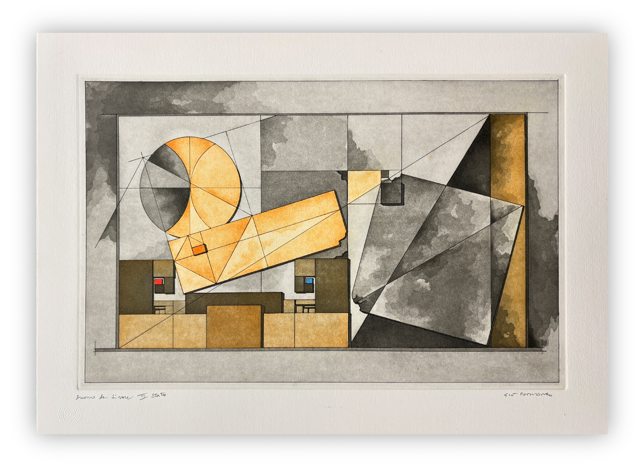 GIÒ POMODORO (1930-2002) - Senza Titolo
