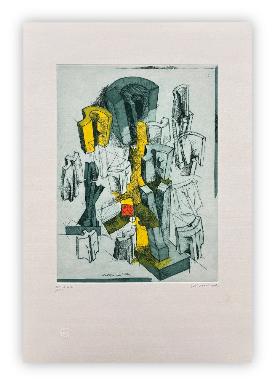 GIÒ POMODORO (1930-2002) - Senza Titolo