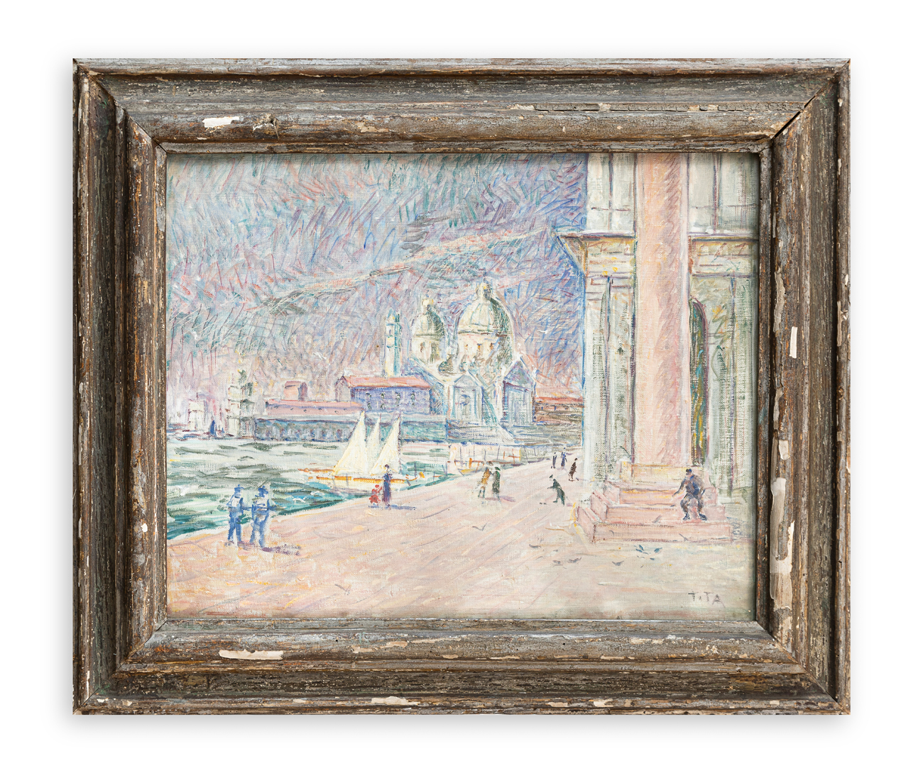 TITA MOZZONI (1894-1986) - Festa a Venezia, 1936 circa