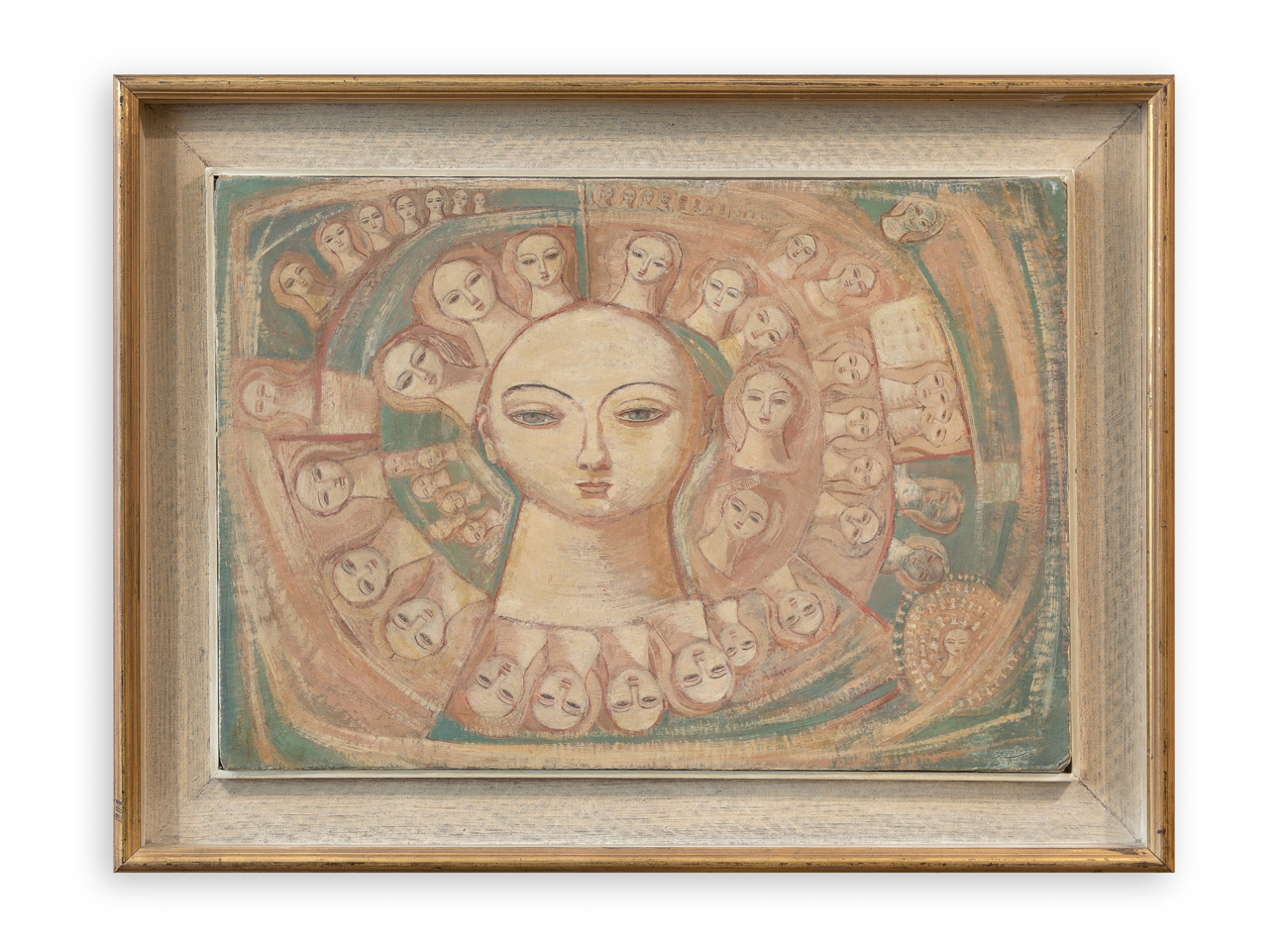 JOACHIM ESPOSITO (1908-?) - Giostra di teste femminili