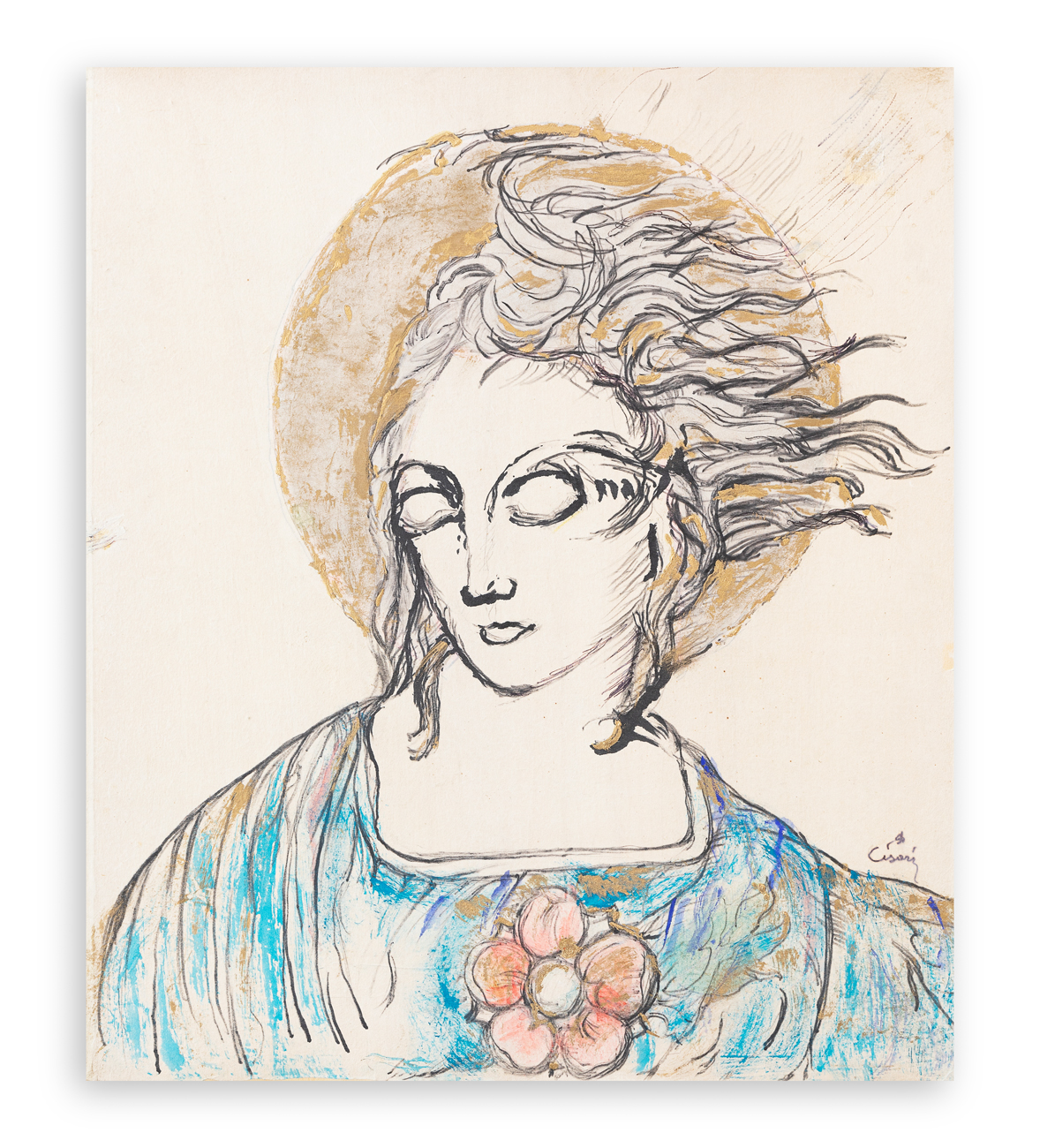 GIULIO CISARI (1892-1979) - Senza Titolo
