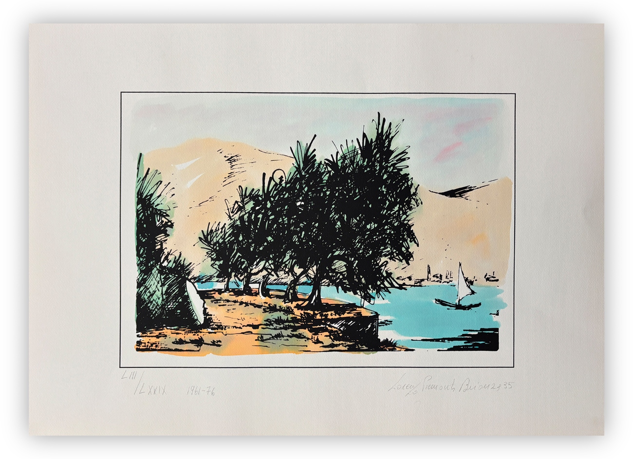 LORENZO PIEMONTI (1935-2015) - Senza Titolo, 1961-1976