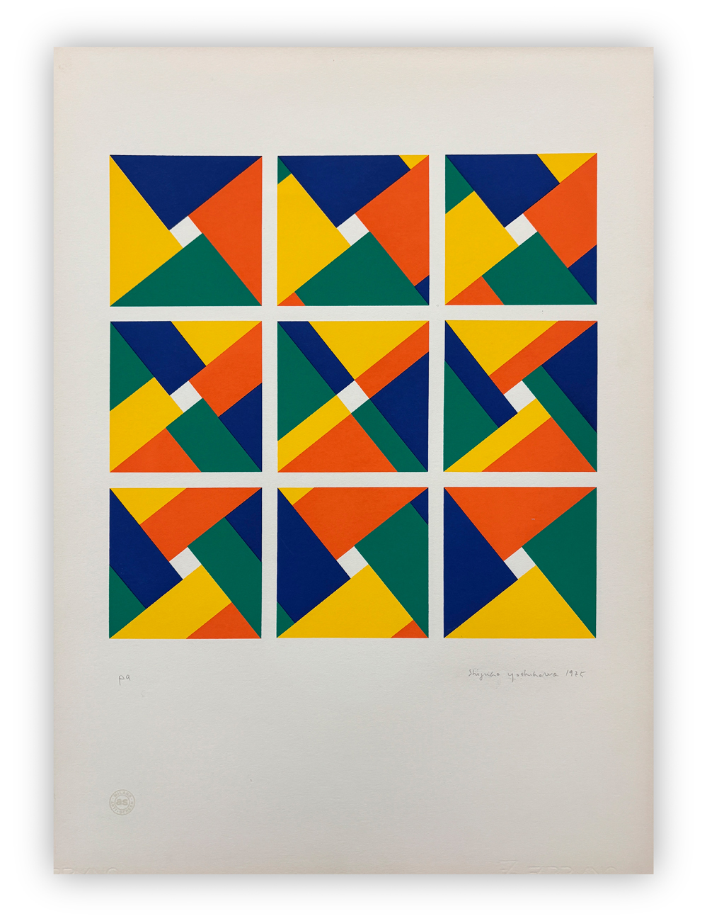 SHIZUKO YOSHIKAWA (1934-2019) - International mappe, 1975
