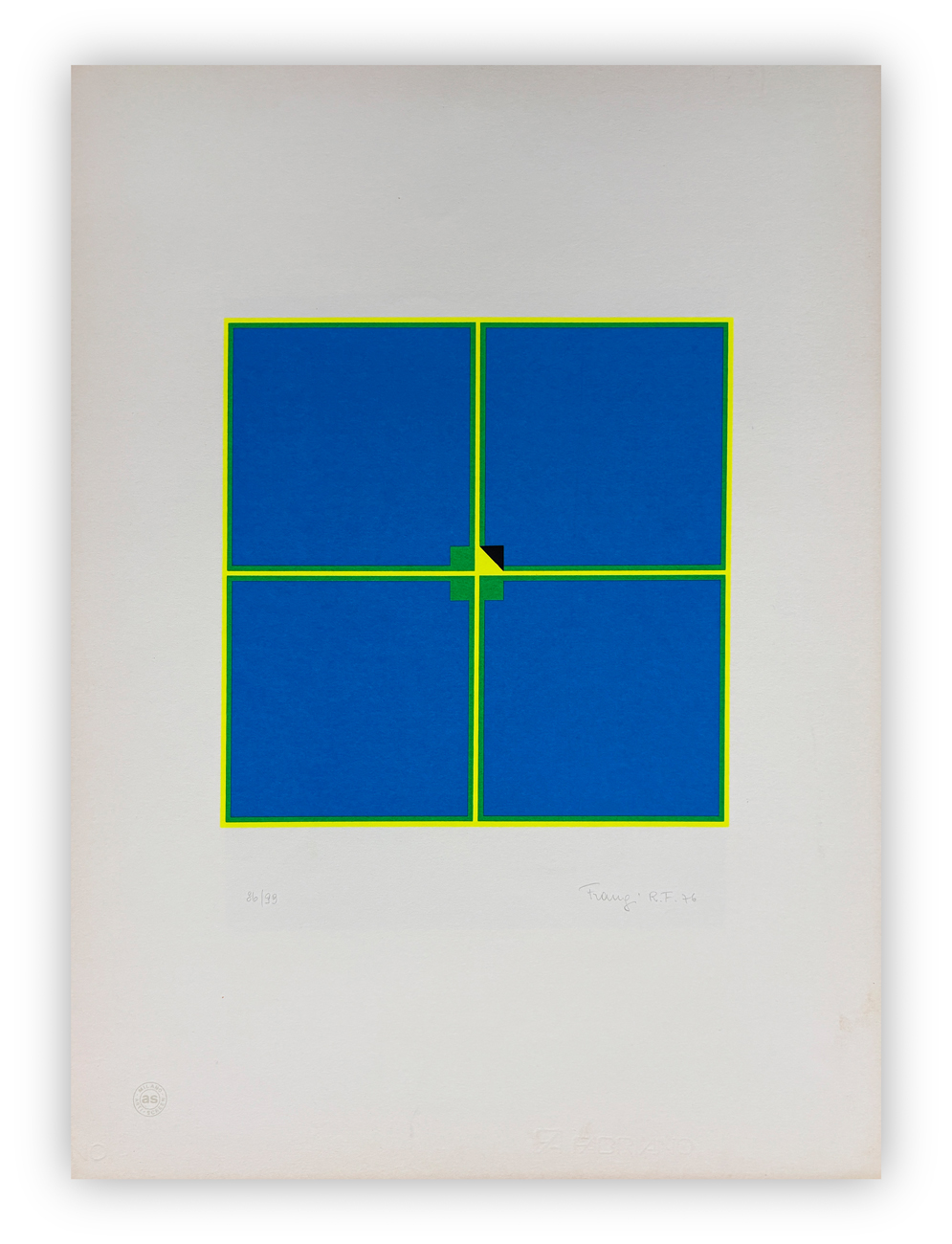 REALE FRANCO FRANGI (1933) - Senza Titolo, 1976