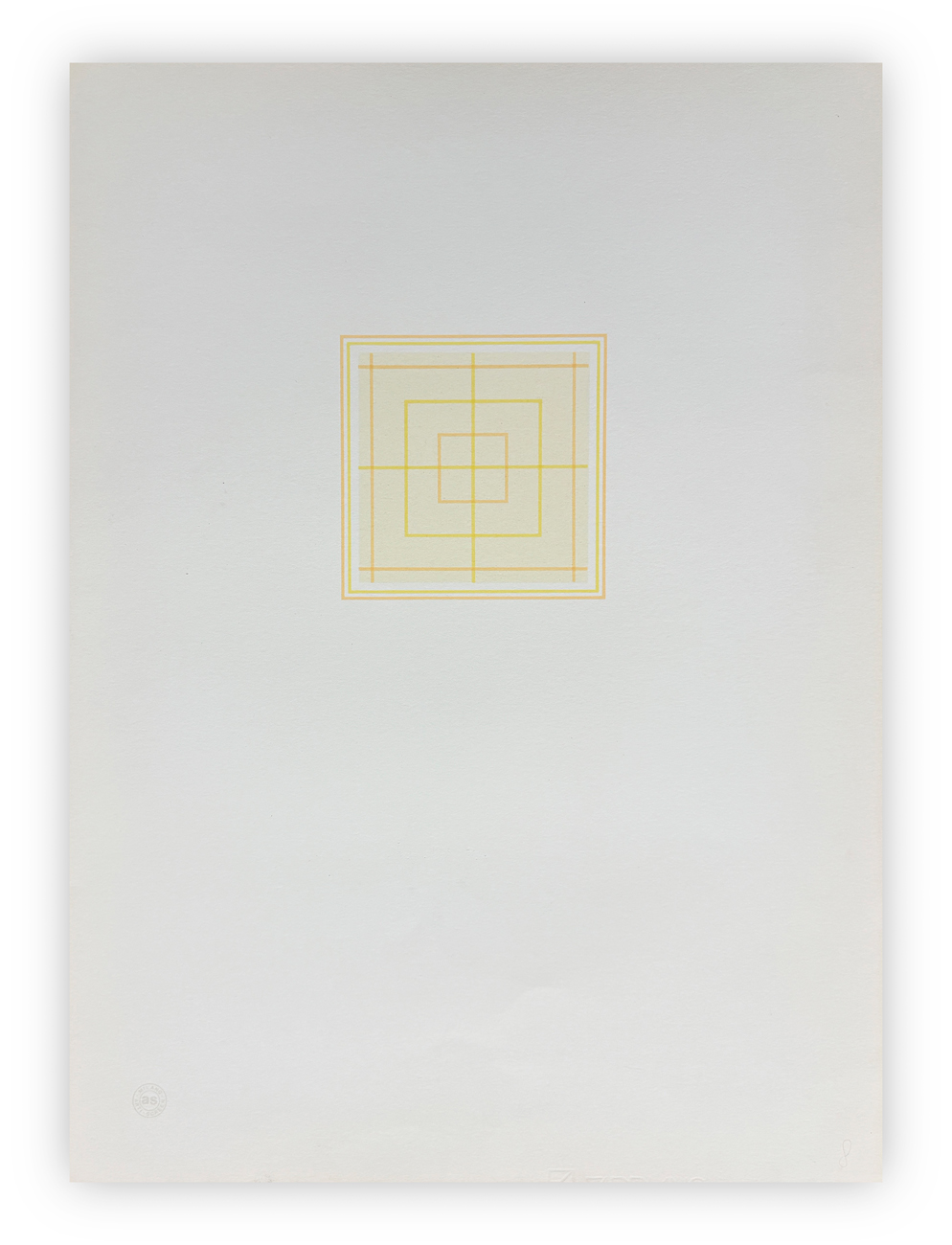 ANTONIO CALDERARA (1903-1978) - Senza Titolo, 1975