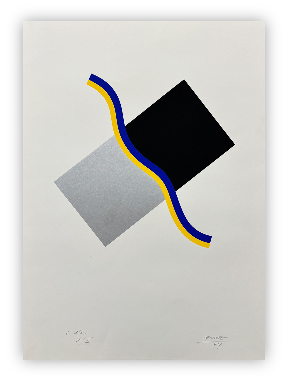 CHRISTIAN HERDEG (1942) - Senza Titolo, 1974