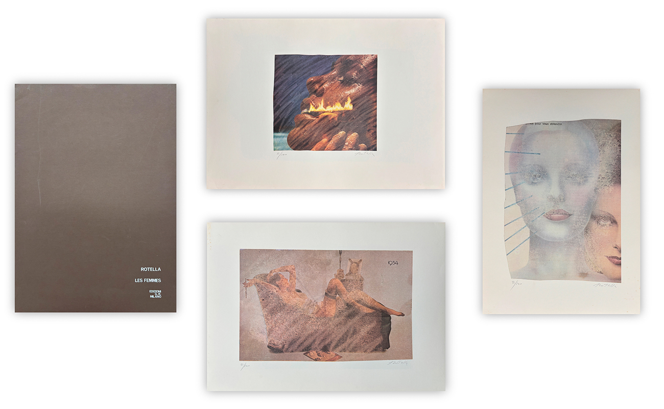 MIMMO ROTELLA (1918-2006) - Les femmes, 1979