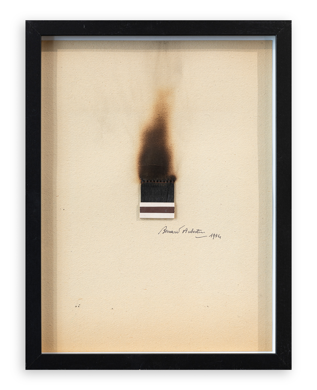 BERNARD AUBERTIN (1934-2015) - Dessin de feu, 1974