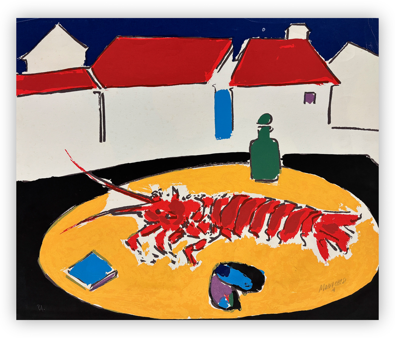 SANTE MONACHESI (1910-1991) - Senza Titolo