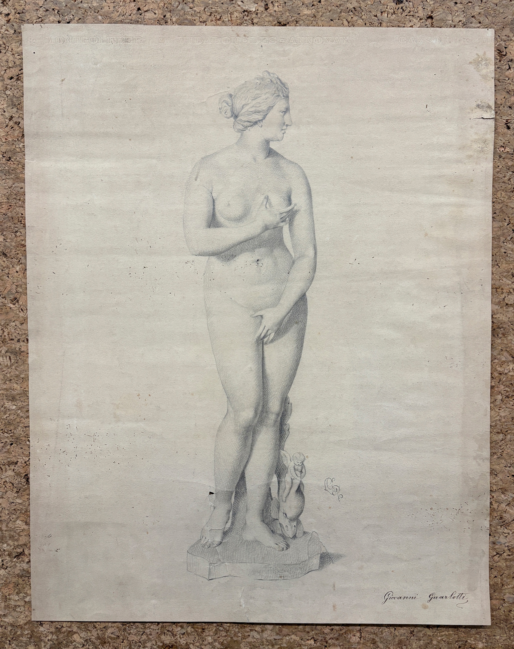 GIOVANNI GUARLOTTI (1869-1954) - Venus pudica