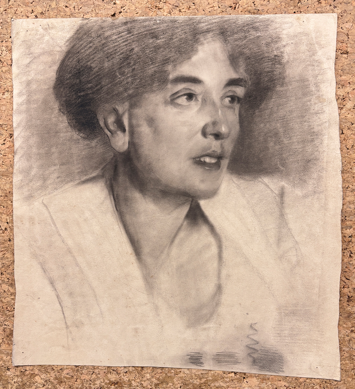 GIOVANNI GUARLOTTI (1869-1954) - Ritratto di signora