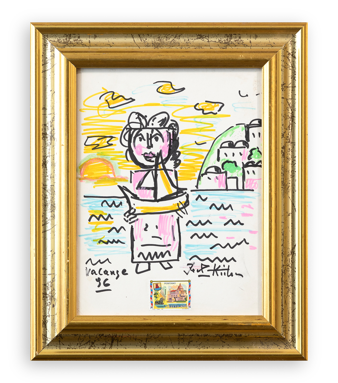 IBRAHIM KODRA (1918-2006) - Vacanze, 1996