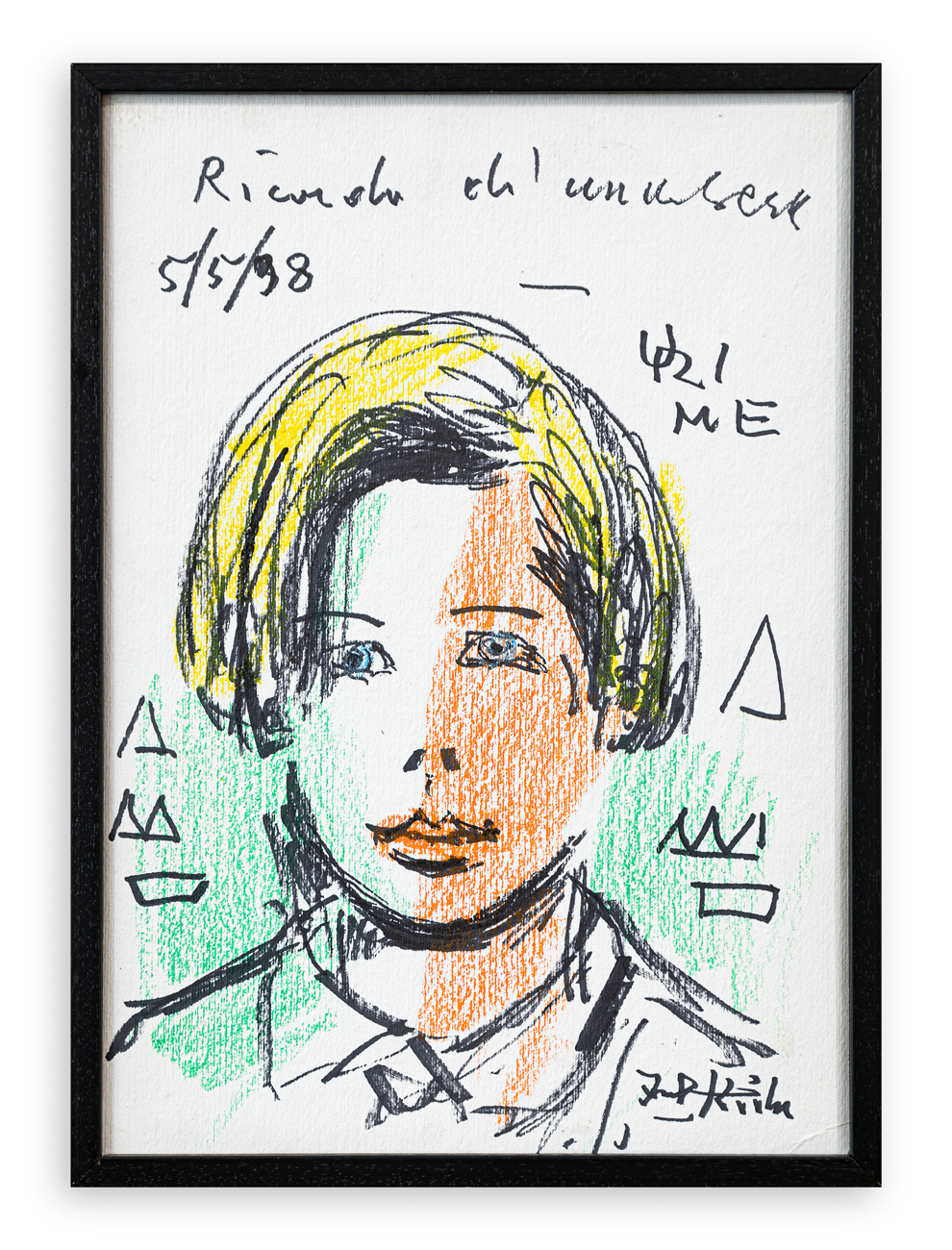 IBRAHIM KODRA (1918-2006)  -Ricordo di una sera, 1998