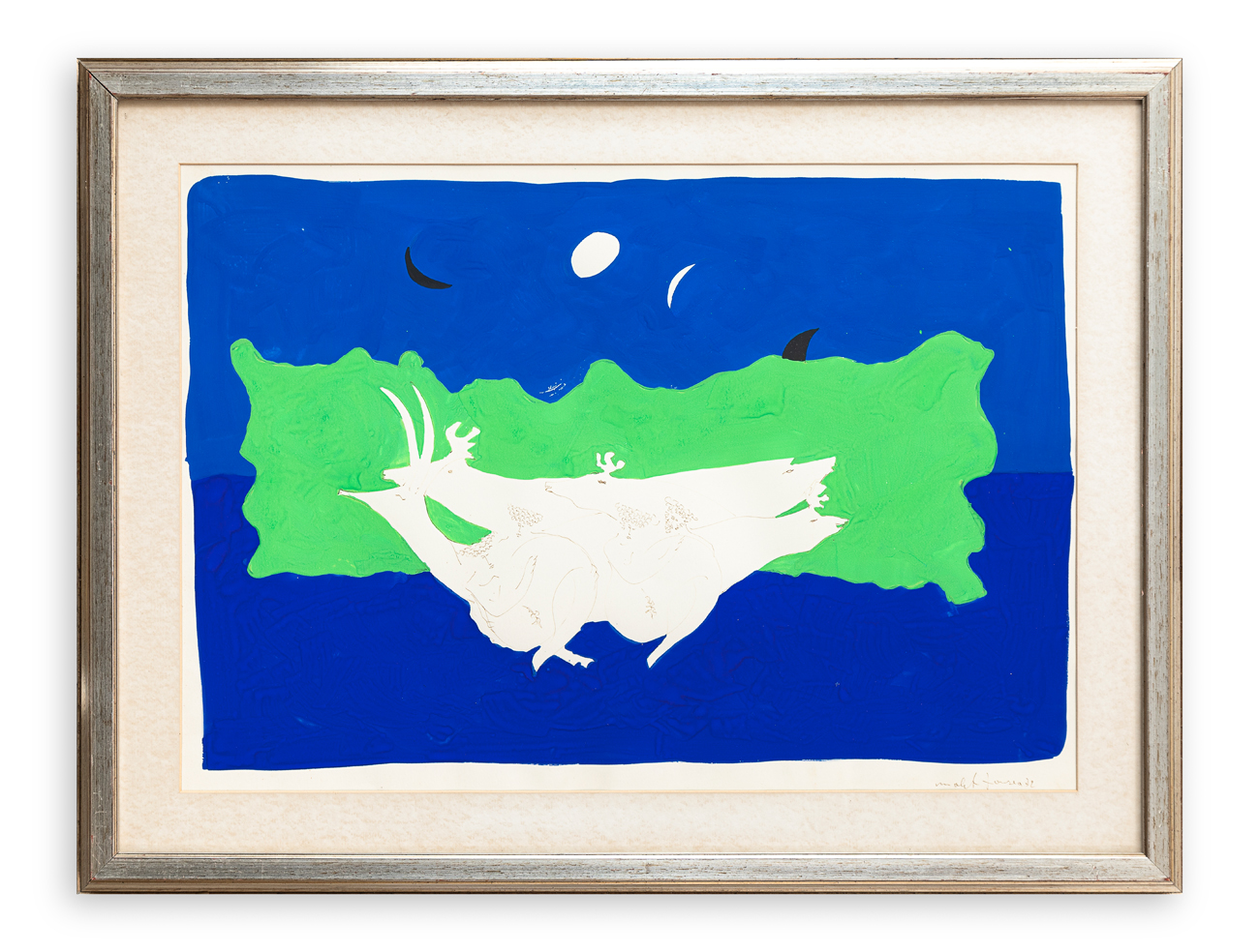 MALEK PANSERA (1940-2008) - Senza Titolo, 1972