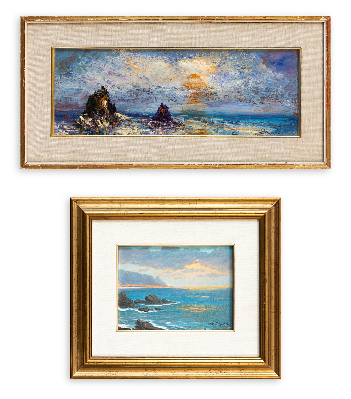 SAVERIO SEASSARO (1917-2016) - Lotto unico composto da 2 opere: