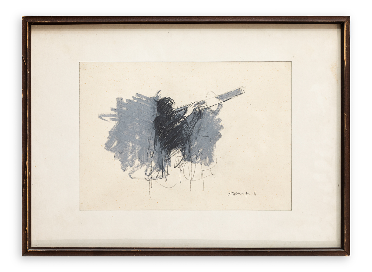 GIANCARLO CAZZANIGA (1930-2013) - Senza Titolo, 1964
