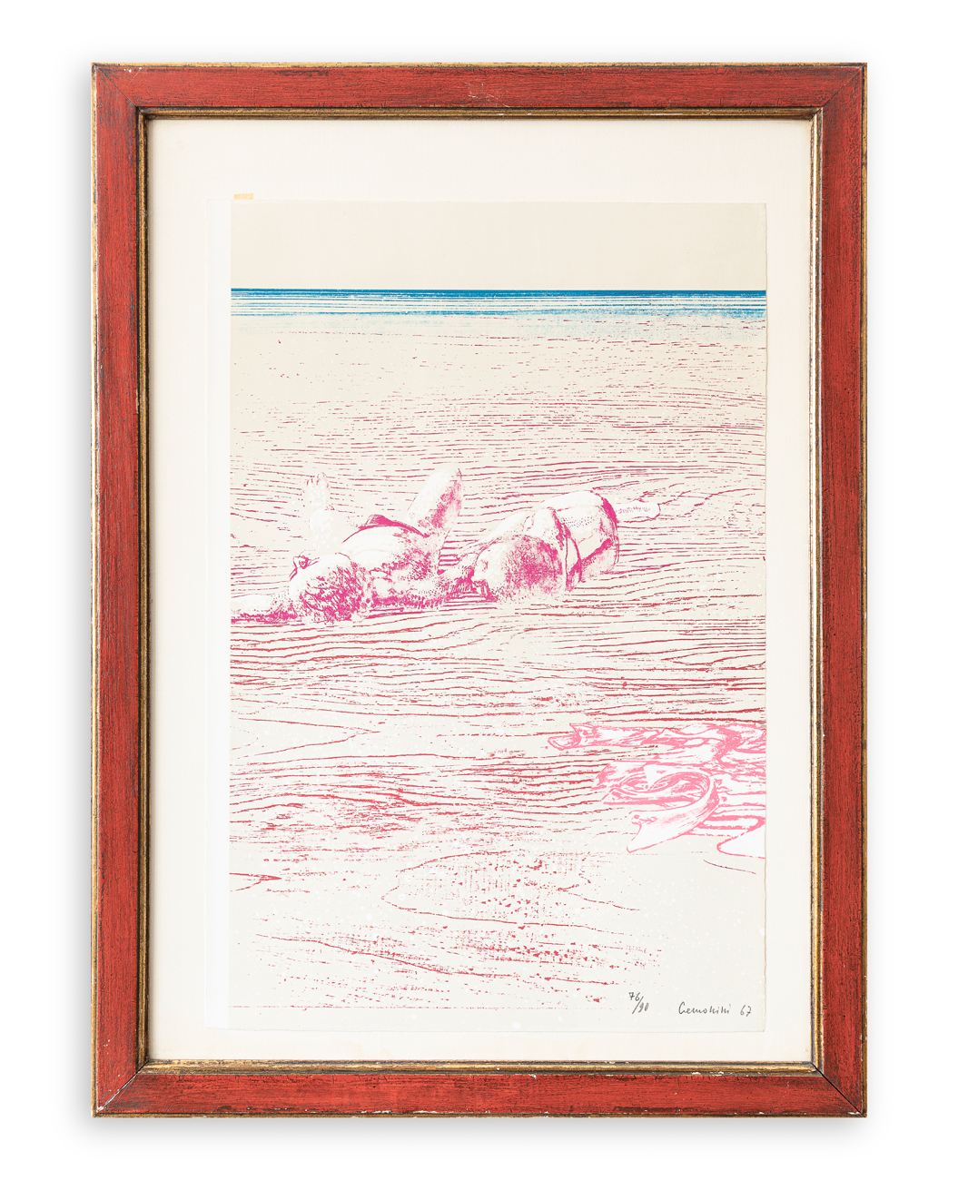 LEONARDO CREMONINI (1925-2010) - La parentesi dell'estate, 1968