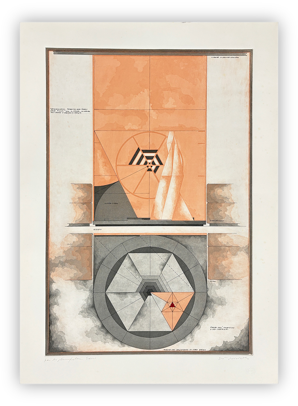 GIÒ POMODORO (1930-2002) - Senza Titolo