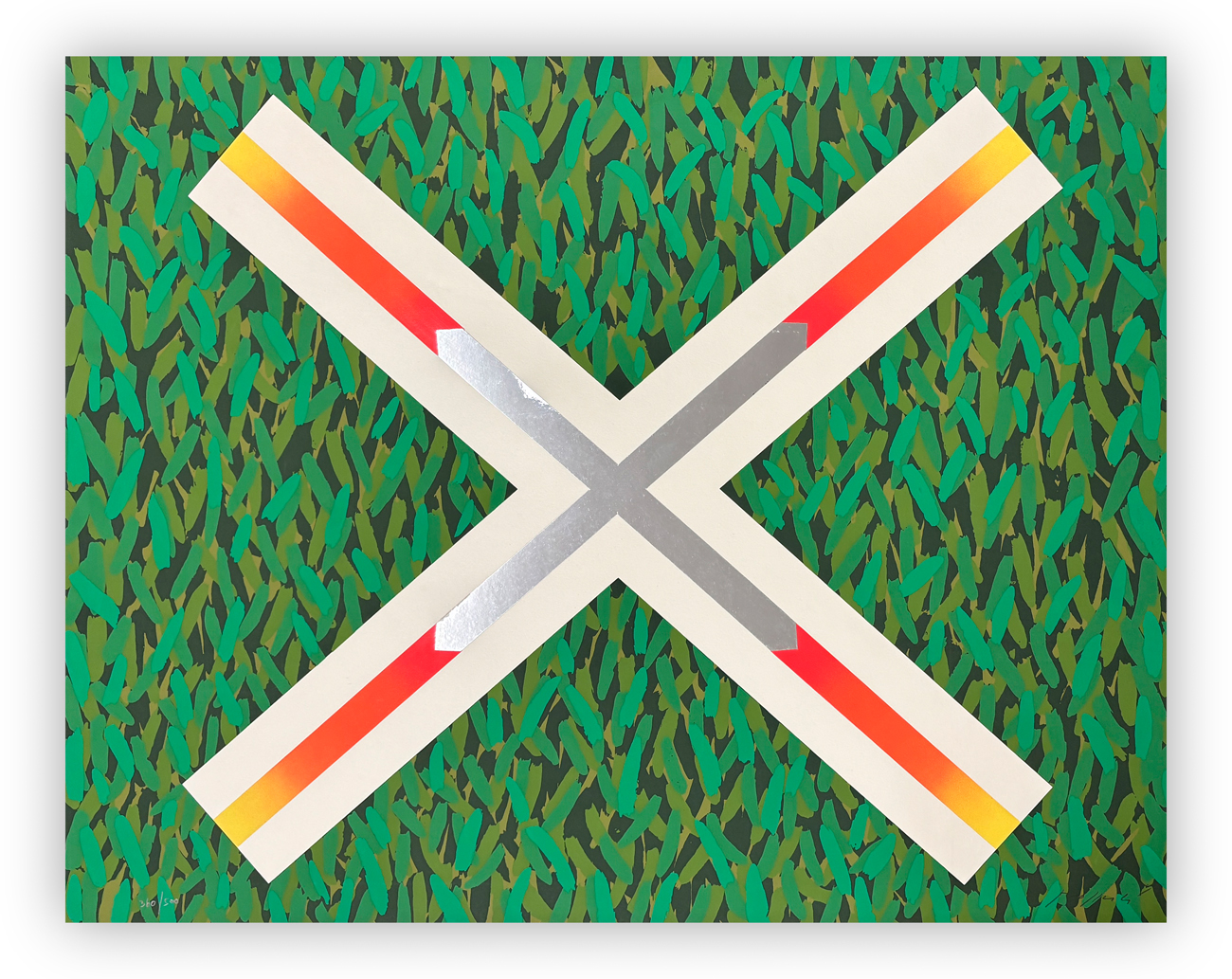 CONCETTO POZZATI (1935-2017) - Croce di Sant'Andrea, 1972