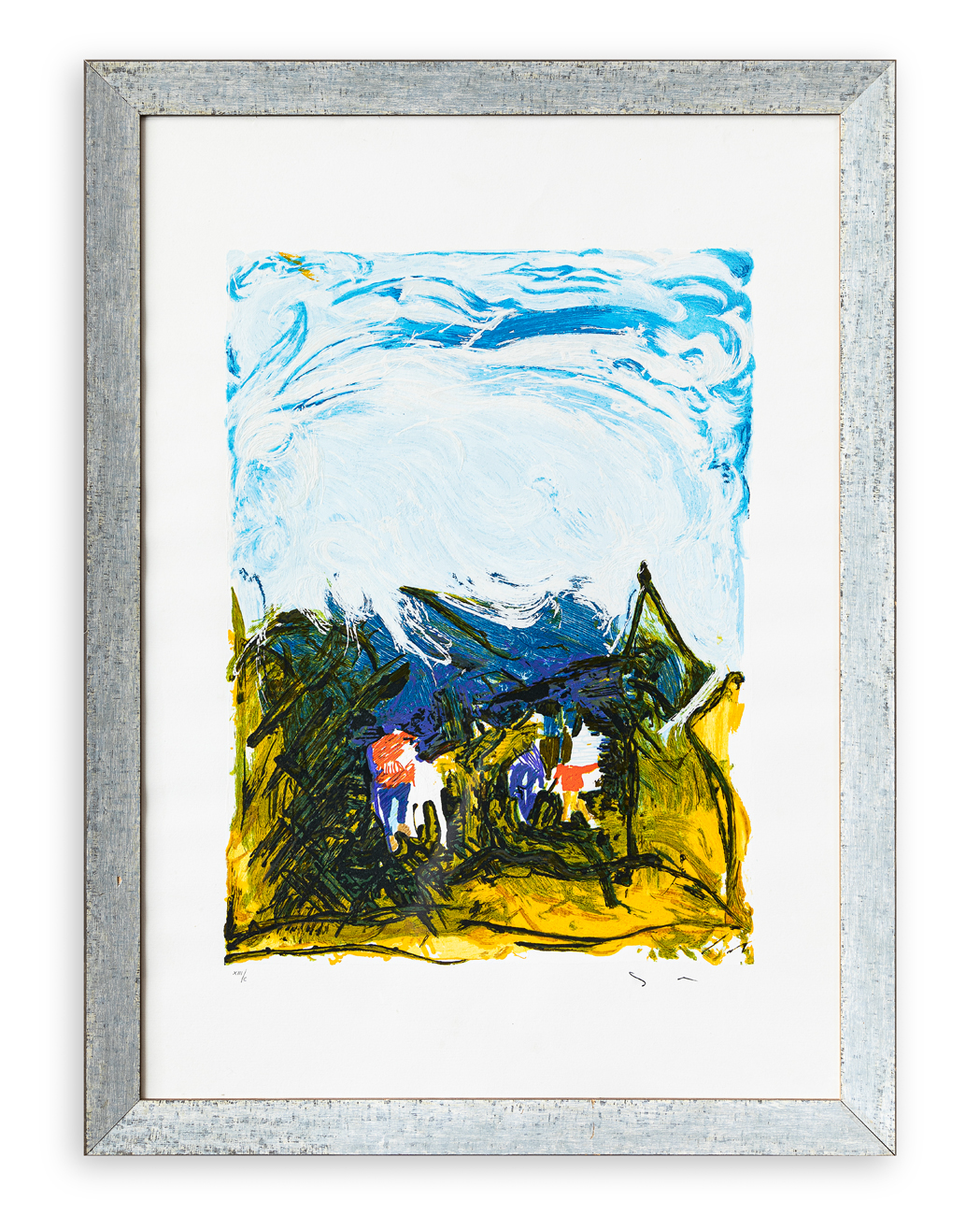 MARIO SCHIFANO (1934-1998) - Senza Titolo