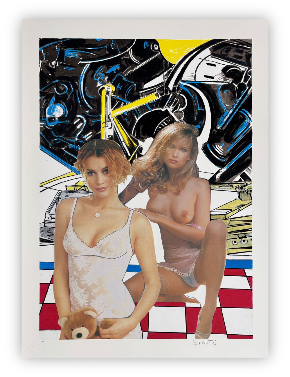 GIANNI BERTINI (1922-2010) - Senza Titolo