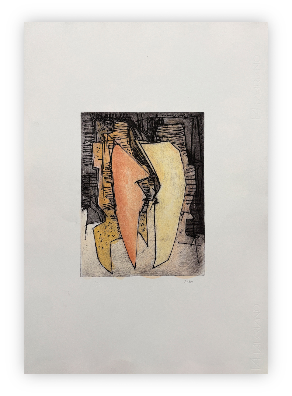 GUALTIERO NATIVI (1921-1999) - Senza Titolo, 1992