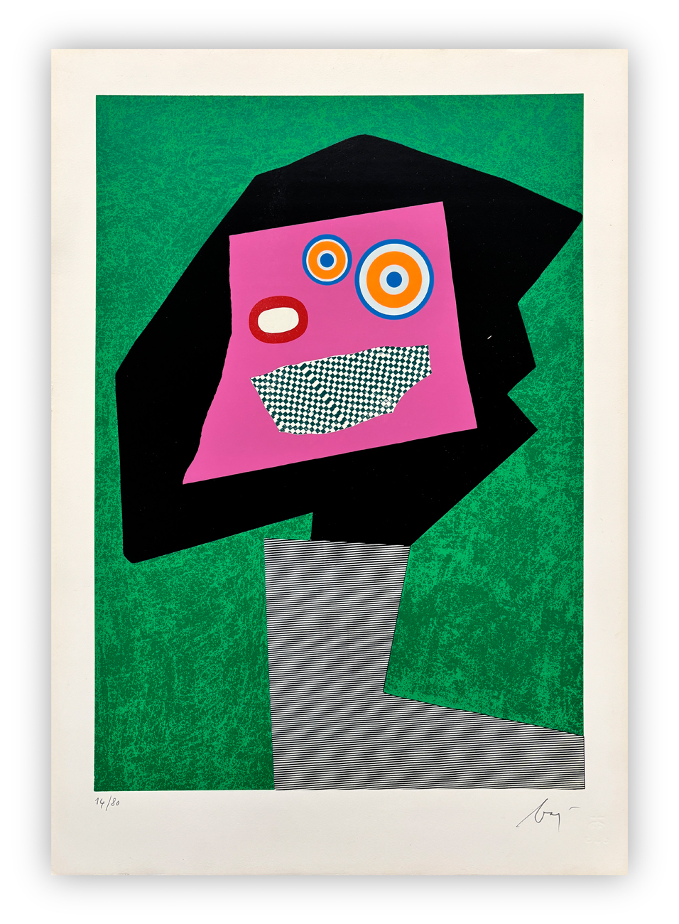 ENRICO BAJ (1927-2003) - Personaggio, 1969
