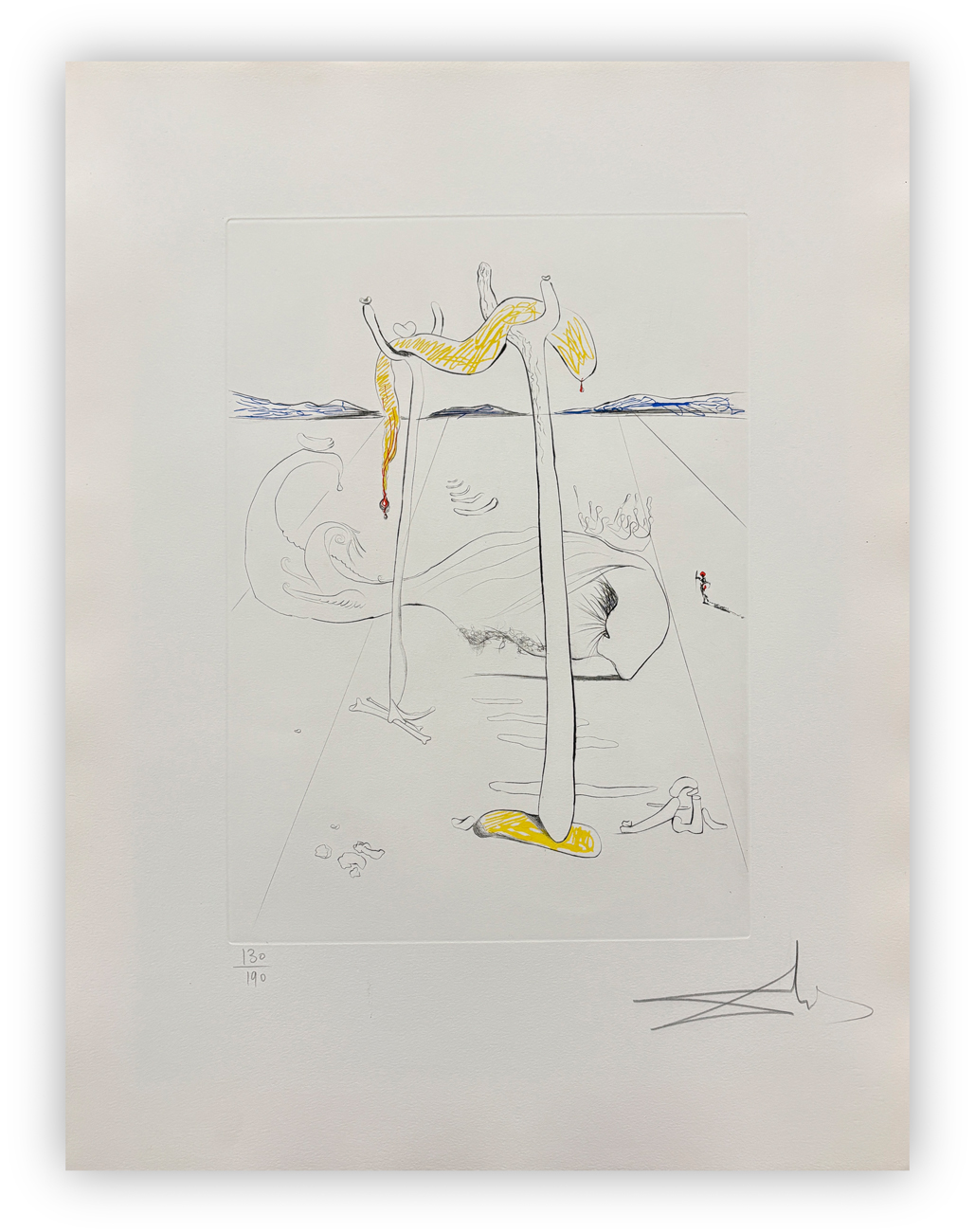 SALVADOR DALÌ (1904-1989) - Senza Titolo, 1974
