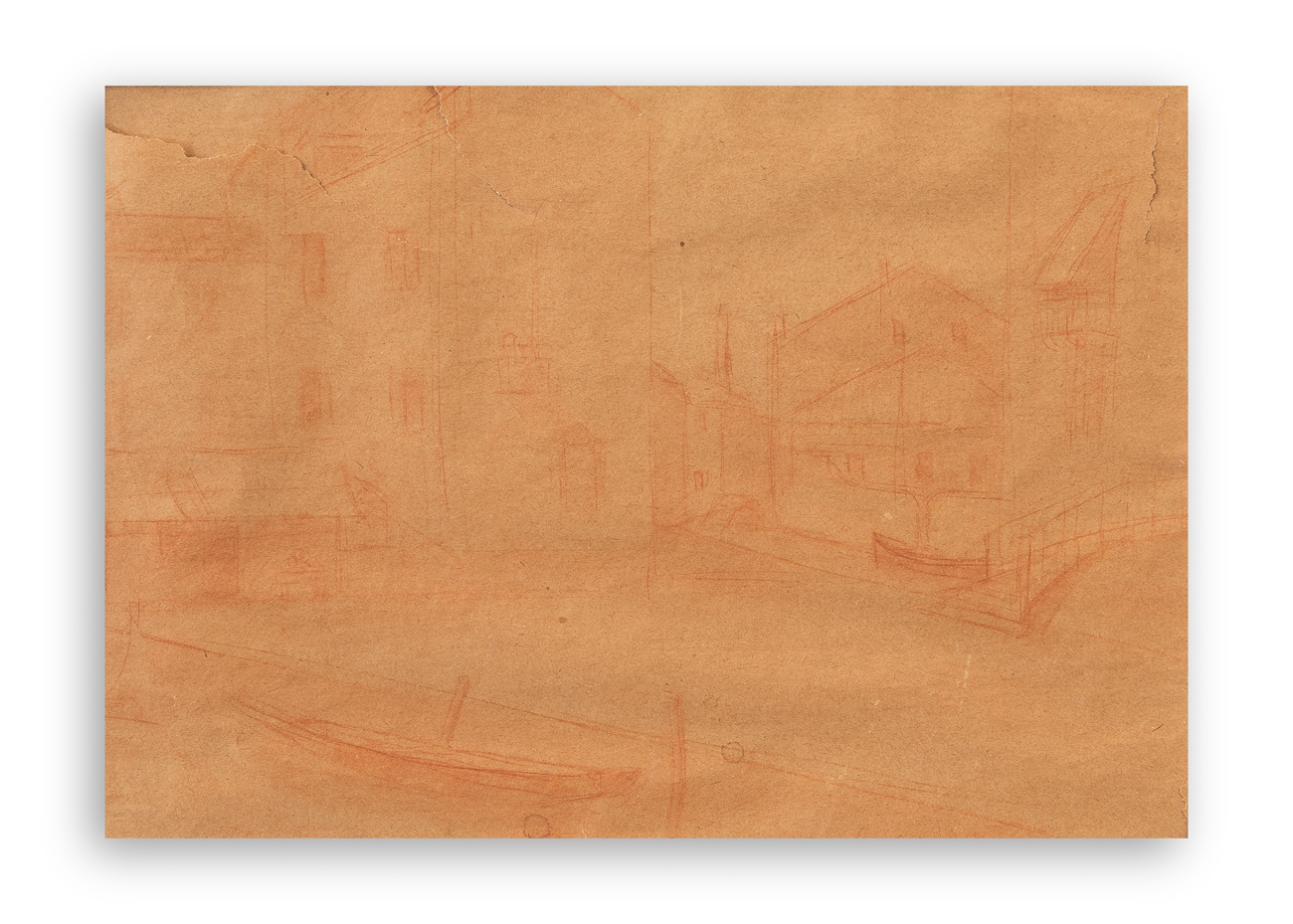 PIO SEMEGHINI (1878-1964) - Paesaggio veneziano 1932
